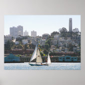 Poster San Francisco Skyline (Devant)