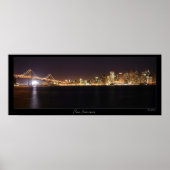 Poster San Francisco Skyline (Devant)