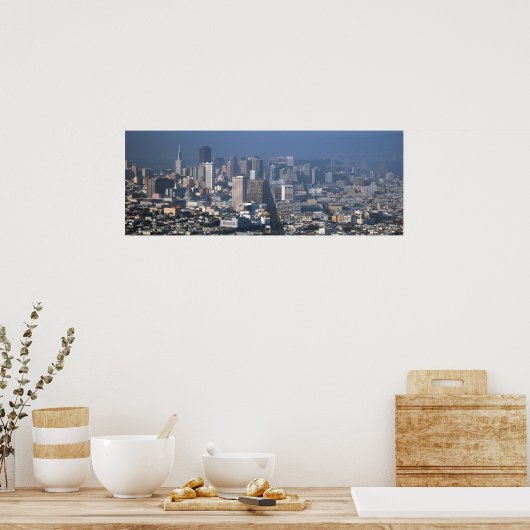 Poster San Francisco Skyline (Cuisine)