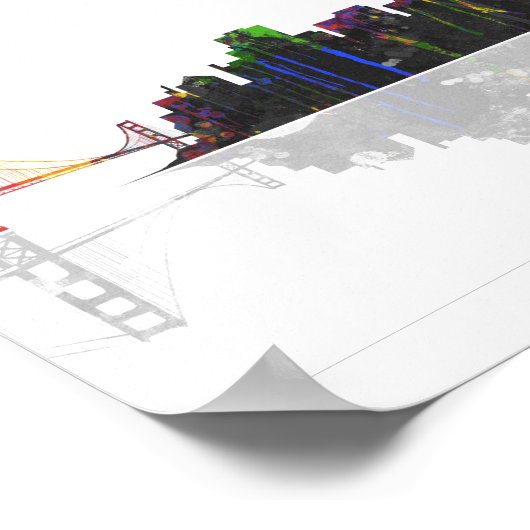 Poster San Francisco Skyline (Coin)