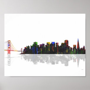 Poster San Francisco Skyline