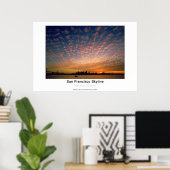 Poster San Francisco Skyline (Bureau à domicile)