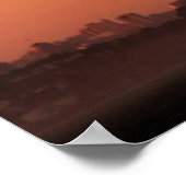 Poster San Francisco Skyline / Bay Bridge Sunset Panorama (Coin)