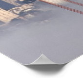 Poster San Francisco Skyline depuis Golden Gate Bridge. (Coin)
