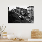 Poster San Francisco Street avec téléphérique 1901 (Cuisine)