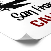 Poster San Francisco (taille d'image standard) (Coin)