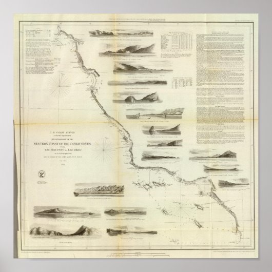 Poster San FranciscoSan Diego (Devant)