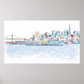 Poster San Franciso, CA (Devant)