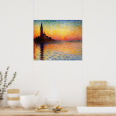 Poster San Giorgio Maggiore à Dusk (Cuisine)
