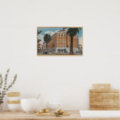 Poster San Jose, CA - Hôtel Sainte Claire (Cuisine)