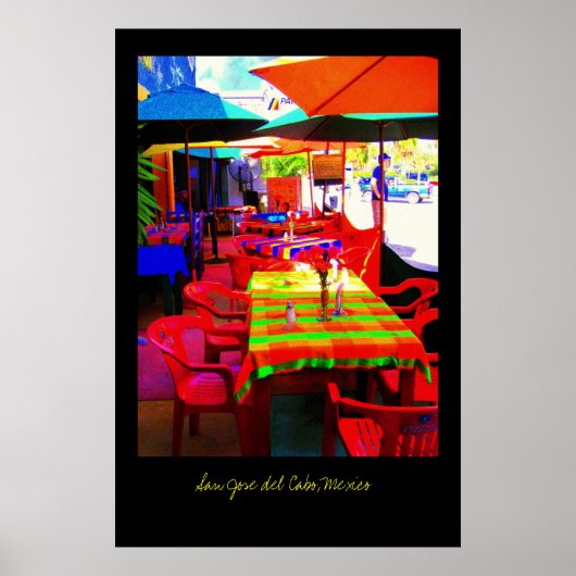 Poster San Jose del Cabo, Mexique (Devant)