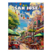 Poster San José, the vibrant heart of Costa Rica (Devant)