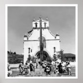 Poster San Juan Chamula, Chiapas, Mexique (Devant)