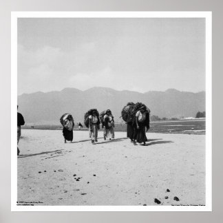 Poster San Juan Chamula, Chiapas, Mexique