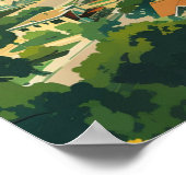 Poster San Luis Obispo SLO California Central Coast Retro (Coin)