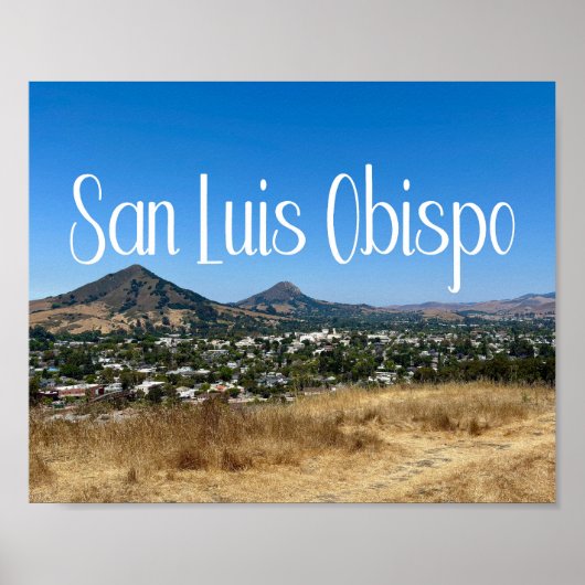 Poster San Luis Obispo Terrace Hill Photography (Devant)