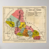 Poster San Luis Potosi, Mexique (Devant)
