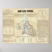 Poster San Luis Potosi, Mexique 2 (Devant)