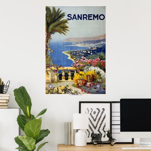 Poster San Remo (Bureau à domicile)