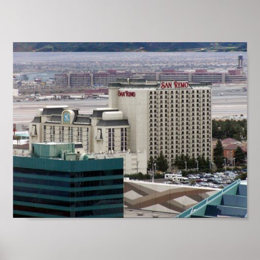 Poster San Remo Las Vegas (Devant)