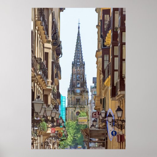 Poster San Sebastian. n° 13. (Devant)