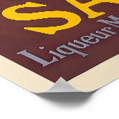 Poster Sancta Liqueur Merveilleuse from Faverney Abbey (Coin)