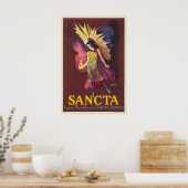 Poster Sancta Liqueur Merveilleuse from Faverney Abbey (Cuisine)