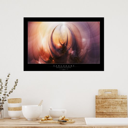 Poster Sanctuaire (Cuisine)