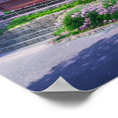 Poster Sanctuaire caché, Sanctuaire de fleurs de cerisier (Coin)