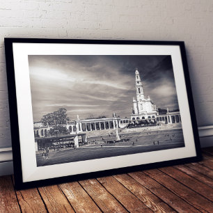 Poster Sanctuaire catholique de Notre-Dame de Fatima, Por