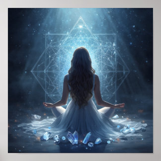 Poster Sanctuaire de Cristal Tranquille