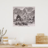 Poster Sanctuaire de la Nuestra Senora de Copacabana (Cuisine)