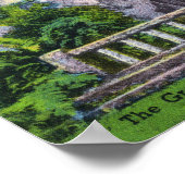 Poster Sanctuaire de notre triste Grotto mère vue (Coin)