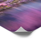 Poster Sanctuaire en fleur rose (Coin)