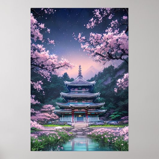 Poster Sanctuaire Majestic Sakura (Devant)
