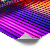 Poster Sanctuaire | Rainbow Church intérieur (Coin)