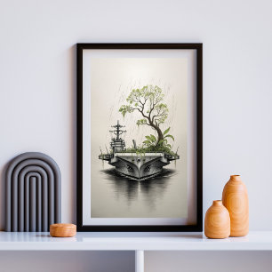 Poster Sanctuaire Terre Flottante