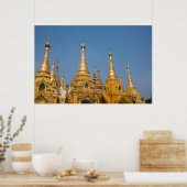 Poster Sanctuaires bouddhistes (Cuisine)