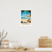 Poster Sandbanks Angleterre - Imprimer (Cuisine)