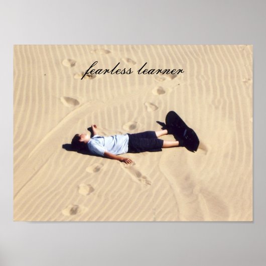 Poster Sandboarder (Devant)