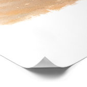 Poster Sandbridge Beach Virginia Poster, Watercolor, Cust (Coin)