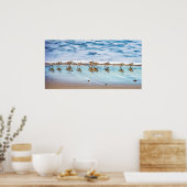 Poster Sanders Longeant La Plage (Cuisine)