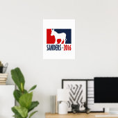 Poster Sanders Sports Pro 2016 (Bureau à domicile)