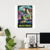 Poster Sanderson Soeurs Hocus Pocus Cadeau Halloween (Bureau à domicile)