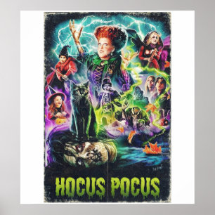 Poster Sanderson Soeurs Hocus Pocus Cadeau Halloween