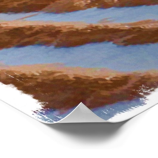 Poster Sandpiper à la plage (Coin)