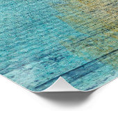 Poster Sandpiper Beach Shorbird Art Patiné Imprimer (Coin)