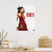 Poster Sandra Oh dans Tilling Eve Caractère (Cuisine)