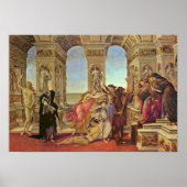 Poster Sandro Botticelli - Calumny d'Apelles (Devant)