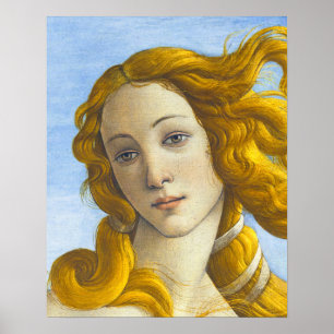 Poster Sandro Botticelli - Détail de la naissance de Vénu